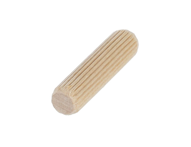 Spojovací kolík, 10x35 mm, s rebrami, kalibrovaný, buk (balenie 1000 ks)