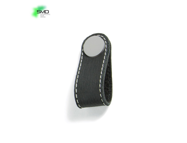 Knopka umelá koža SM8317-70, čierna Knopka umelá koža SM8317-70, čierna