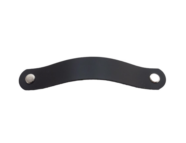 Siro úchytka 104953-128mm koža, čierna Siro úchytka 104953-128mm koža, čierna