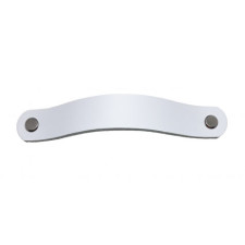 Siro úchytka 104952-128mm, koža, biela Siro úchytka 104952-128mm, koža, biela