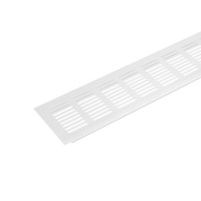 Vetracia mriežka na nábytok KR-445, 800x80mm, biela Vetracia mriežka na nábytok KR-445, 800x80mm, biela