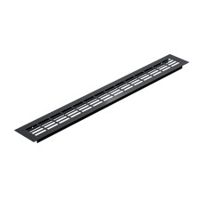 Vetracia mriežka na nábytok KR-398 480x60mm, čierna Vetracia mriežka na nábytok KR-398 480x60mm, čierna