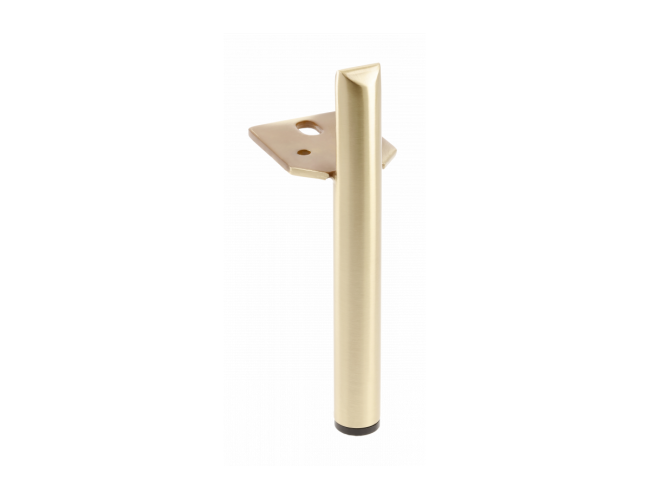 Nábytková nožička RONDA, 150mm, Zlatá Nábytková nožička RONDA, 150mm, Zlatá