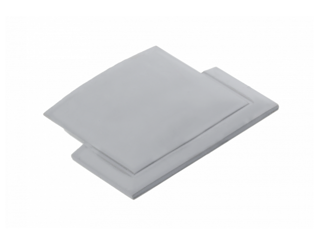 GLAX LED profilový uzáver čierny GLAX LED profilový uzáver čierny