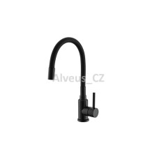 Kuchynská batéria ALVEUS MINTAS - 91 - celočierna, flexi Kuchynská batéria ALVEUS MINTAS - 91 - celočierna, flexi