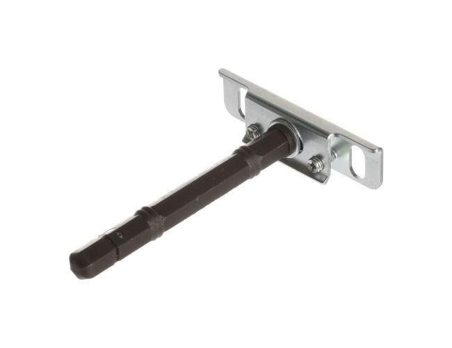 Neviditelľná podpera police D11, L110, oceľ + plast, min. 24 mm hrúbka