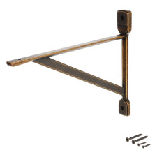 Citterio Giulio JK59 podpera police 184x235 mm, francúzský patinovaný bronz