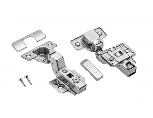 vložený záves s tlmením a 3D platničkou ZM-ECHC07-3DBEO